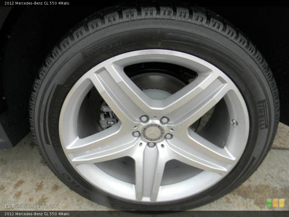 2012 Mercedes-Benz GL 550 4Matic Wheel and Tire Photo #57736068