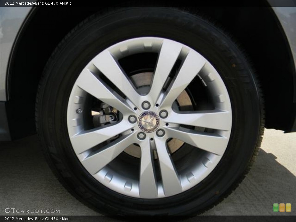 2012 Mercedes-Benz GL 450 4Matic Wheel and Tire Photo #57736622