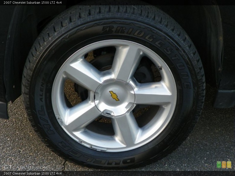 2007 Chevrolet Suburban 1500 LTZ 4x4 Wheel and Tire Photo #57736727