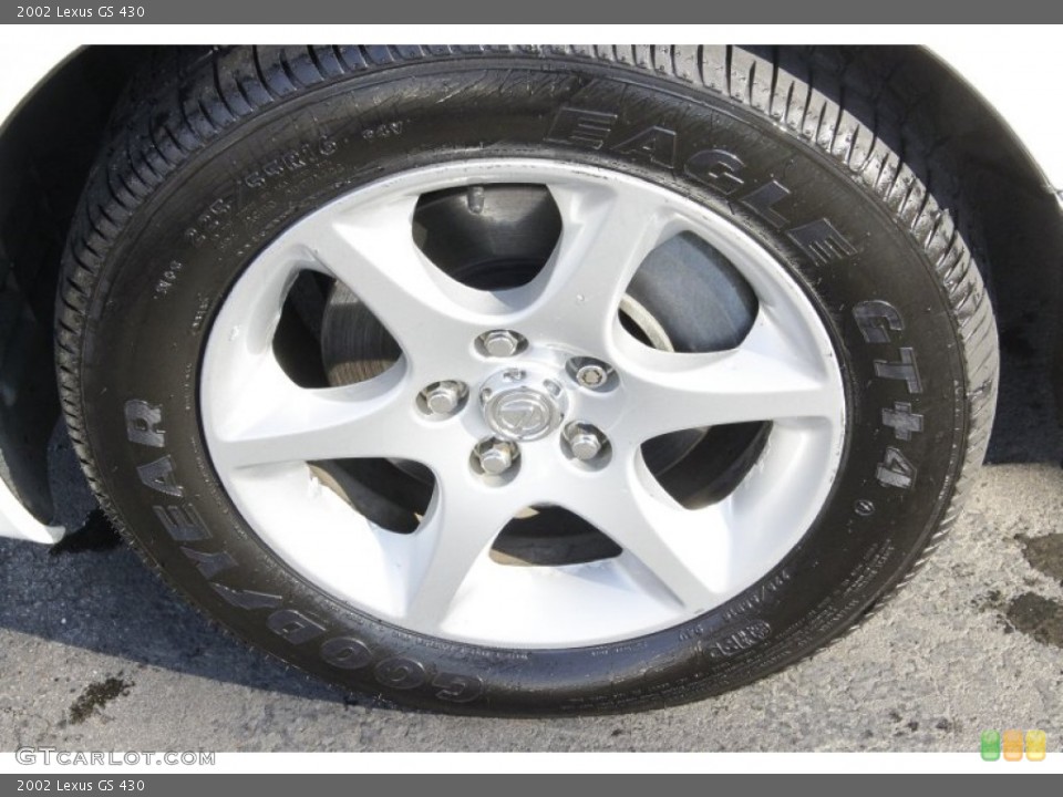 2002 Lexus GS 430 Wheel and Tire Photo #57739217