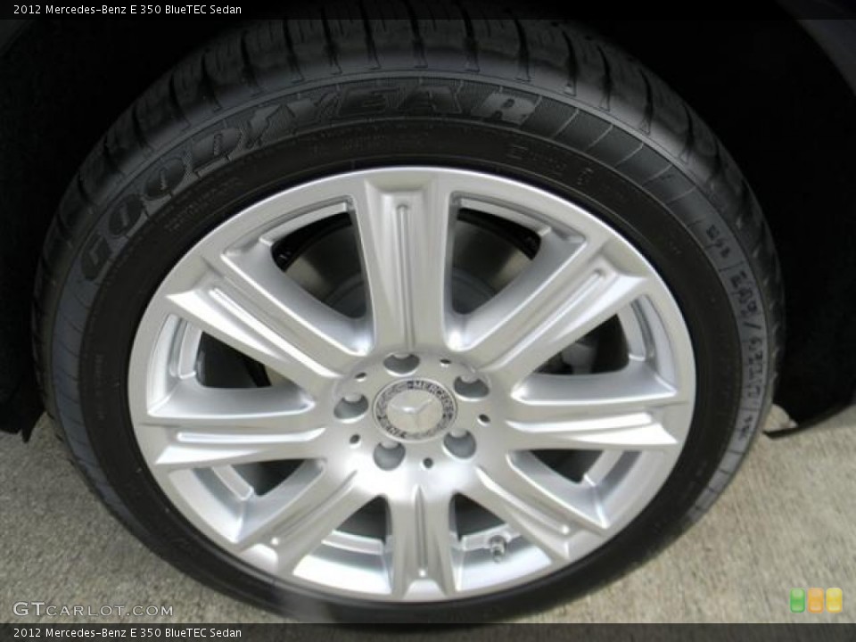 2012 Mercedes-Benz E 350 BlueTEC Sedan Wheel and Tire Photo #57739399