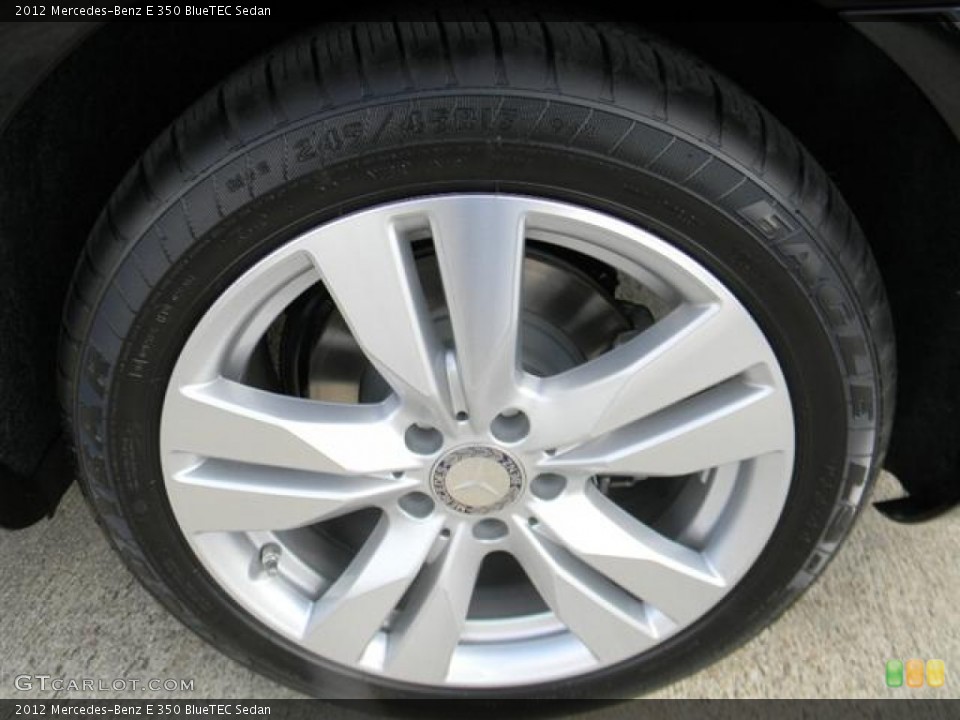 2012 Mercedes-Benz E 350 BlueTEC Sedan Wheel and Tire Photo #57739742