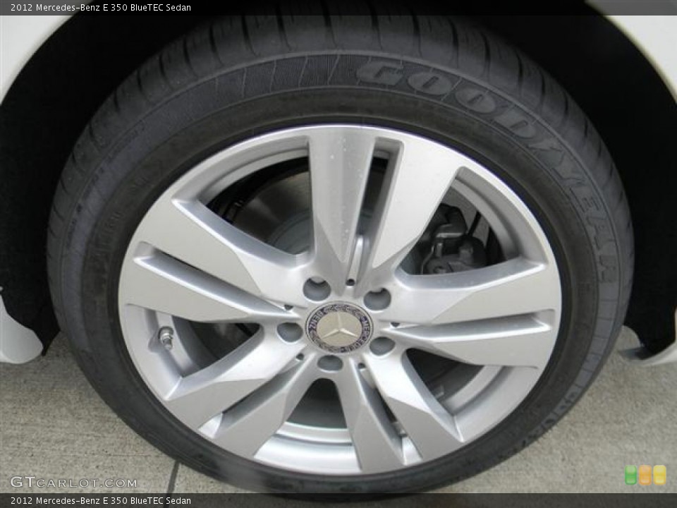 2012 Mercedes-Benz E 350 BlueTEC Sedan Wheel and Tire Photo #57739850