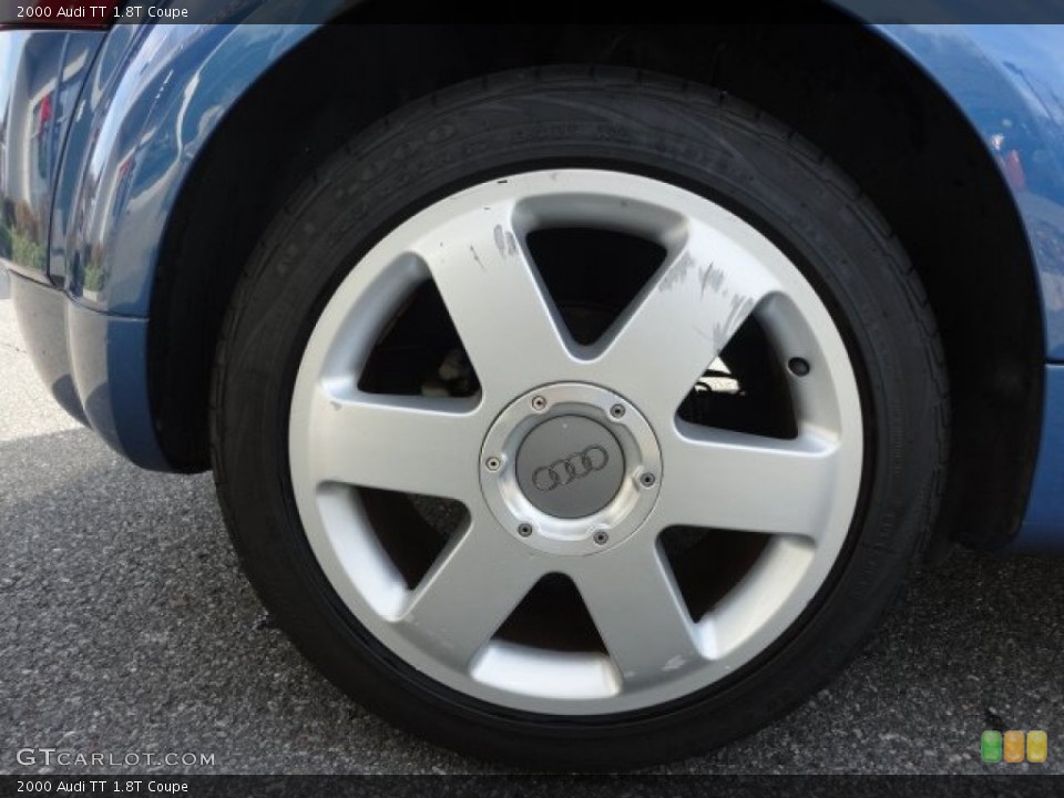 2000 Audi TT 1.8T Coupe Wheel and Tire Photo #57741076