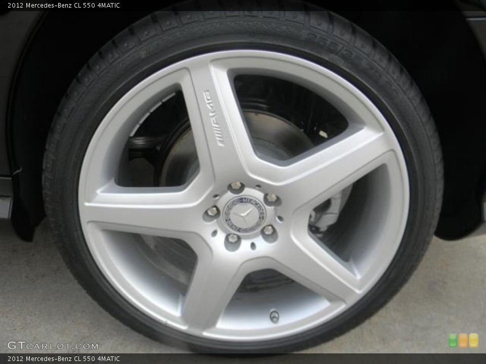 2012 Mercedes-Benz CL 550 4MATIC Wheel and Tire Photo #57744056