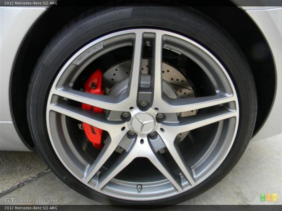 2012 Mercedes-Benz SLS AMG Wheel and Tire Photo #57745043
