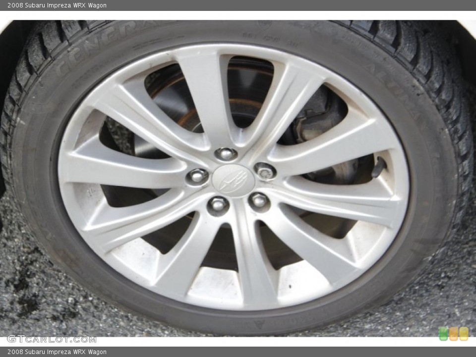 2008 Subaru Impreza WRX Wagon Wheel and Tire Photo #57747992