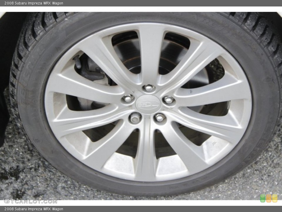 2008 Subaru Impreza WRX Wagon Wheel and Tire Photo #57748001