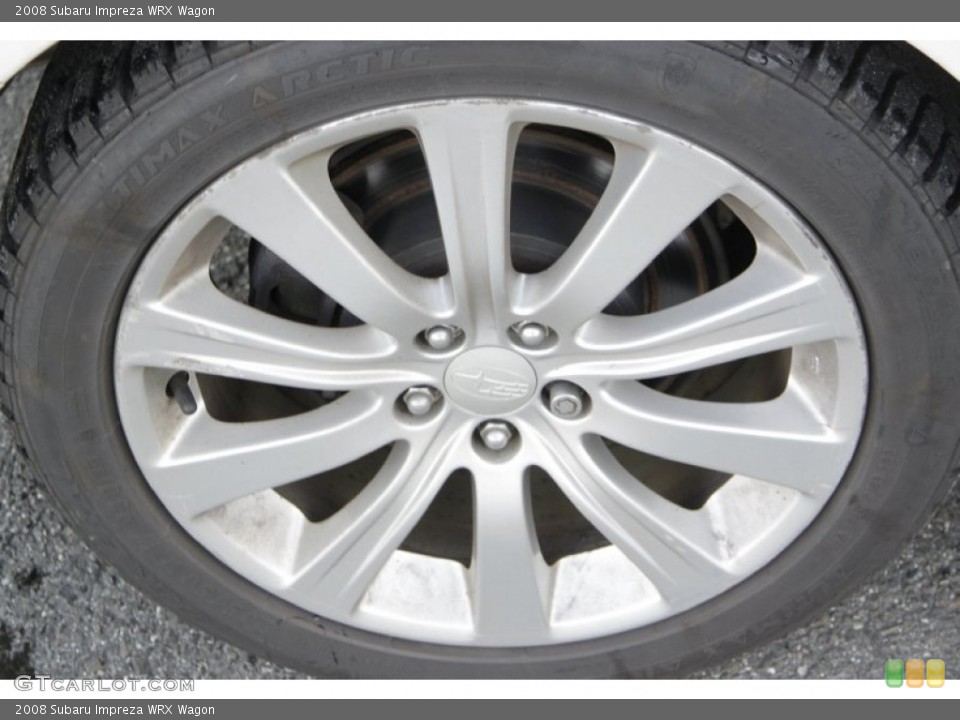 2008 Subaru Impreza WRX Wagon Wheel and Tire Photo #57748010