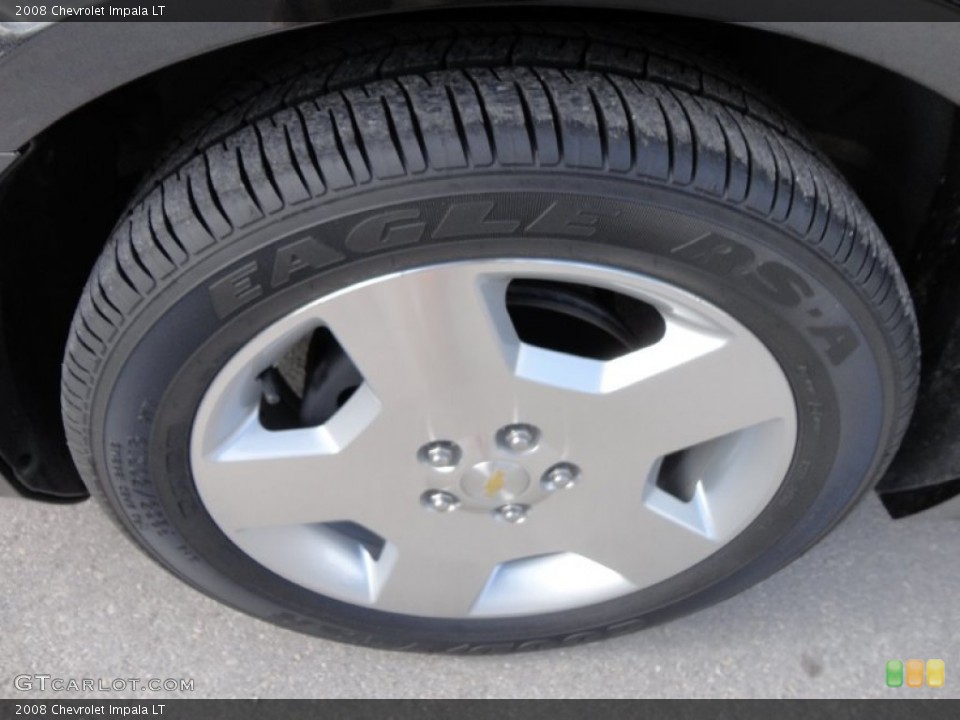 2008 Chevrolet Impala LT Wheel and Tire Photo #57751469