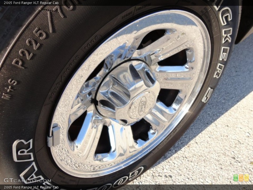 2005 Ford Ranger XLT Regular Cab Wheel and Tire Photo #57753893