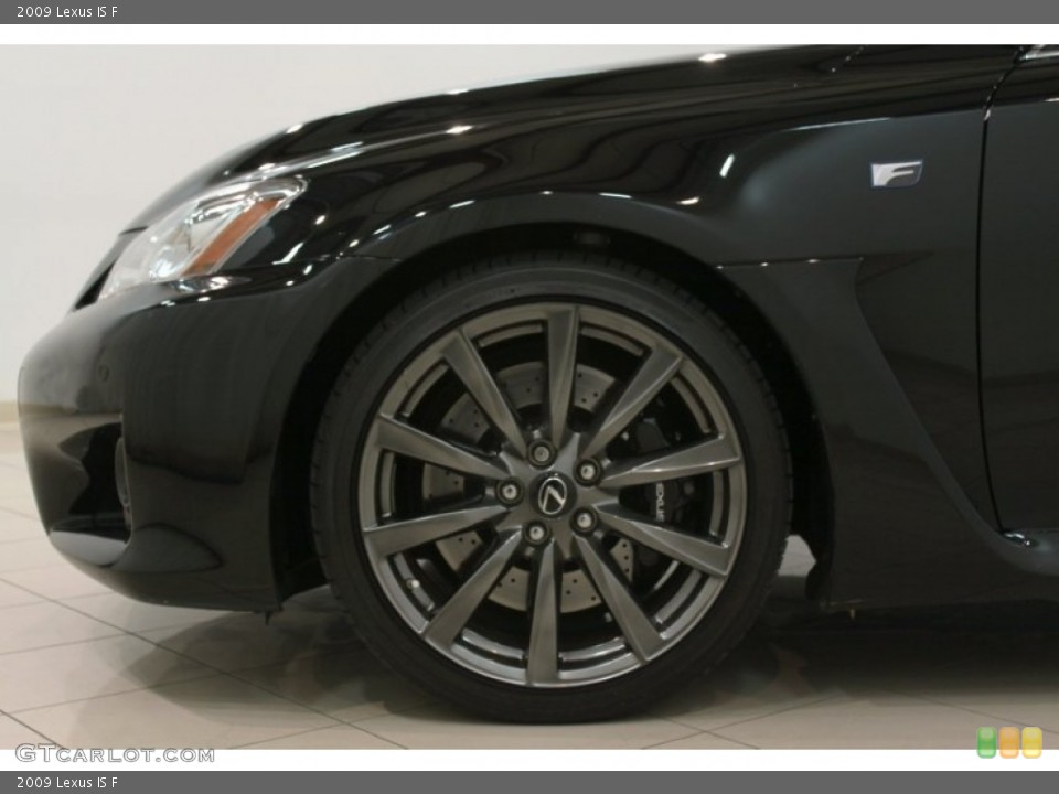 2009 Lexus IS F Wheel and Tire Photo #57756368