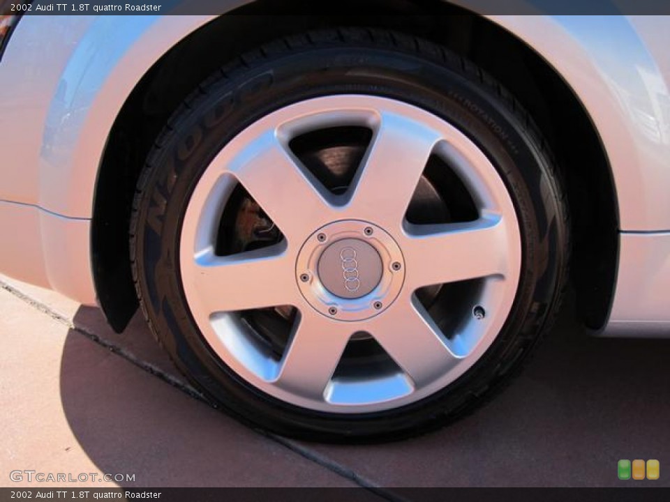 2002 Audi TT 1.8T quattro Roadster Wheel and Tire Photo #57763743