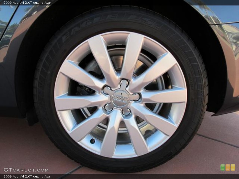 2009 Audi A4 2.0T quattro Avant Wheel and Tire Photo #57763926