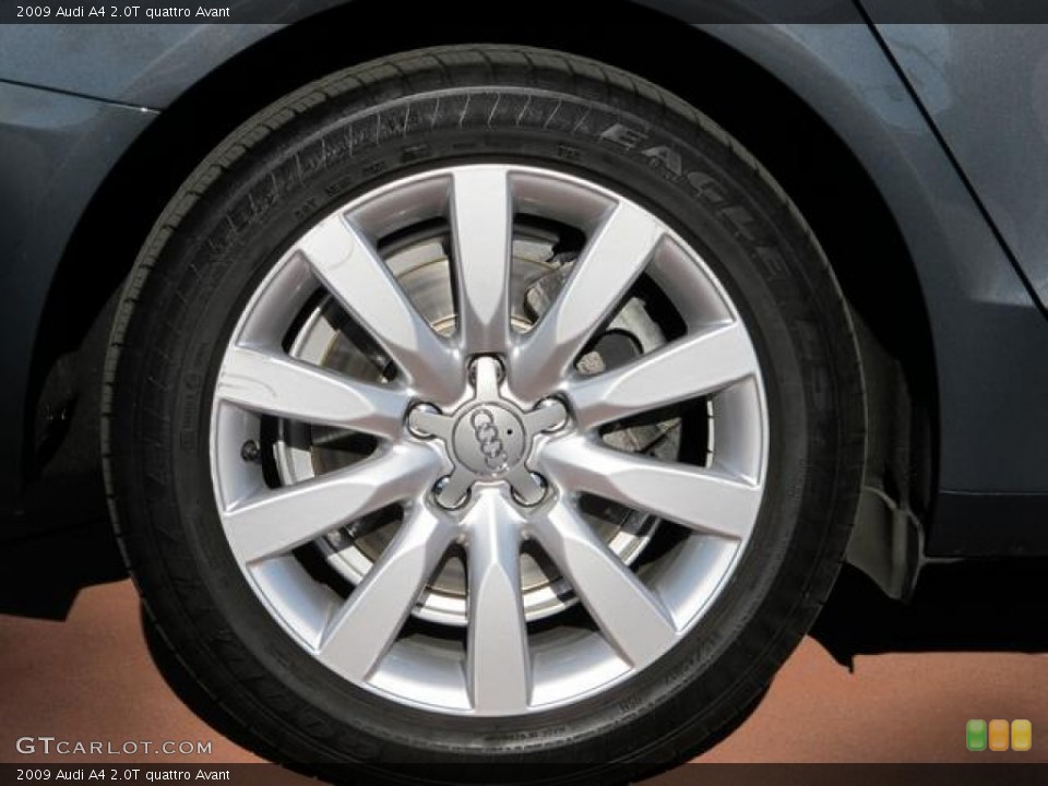 2009 Audi A4 2.0T quattro Avant Wheel and Tire Photo #57763930