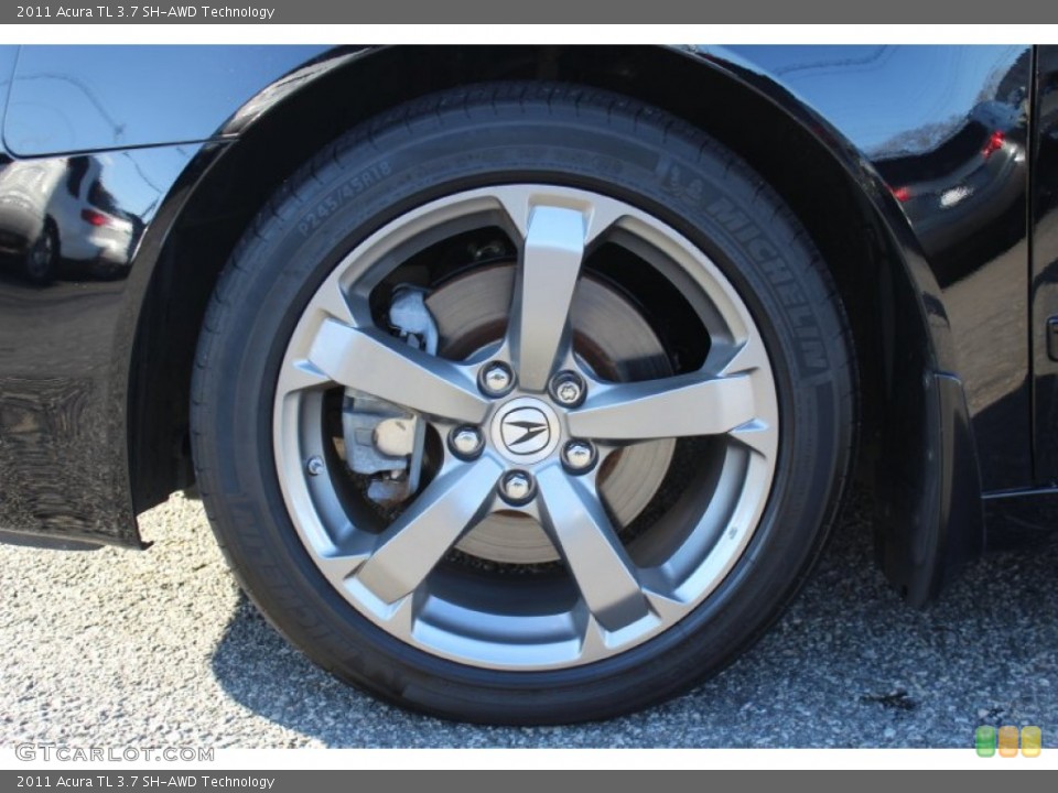 2011 Acura TL 3.7 SH-AWD Technology Wheel and Tire Photo #57765540