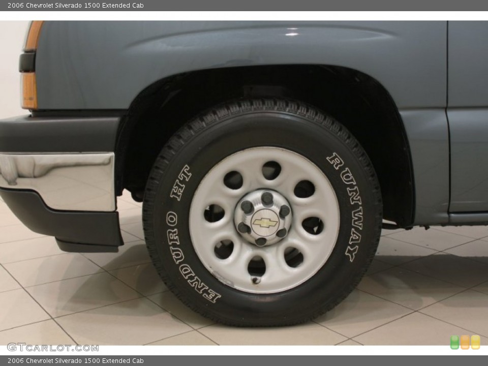 2006 Chevrolet Silverado 1500 Extended Cab Wheel and Tire Photo #57766593