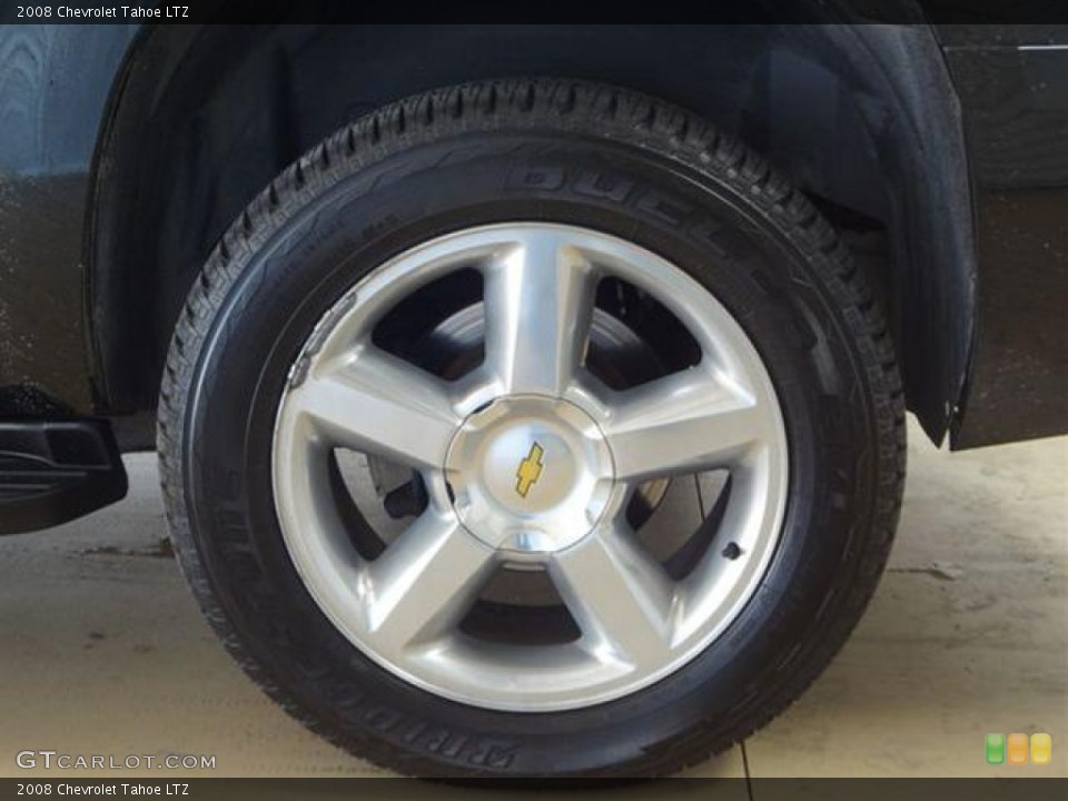 2008 Chevrolet Tahoe LTZ Wheel and Tire Photo #57771213