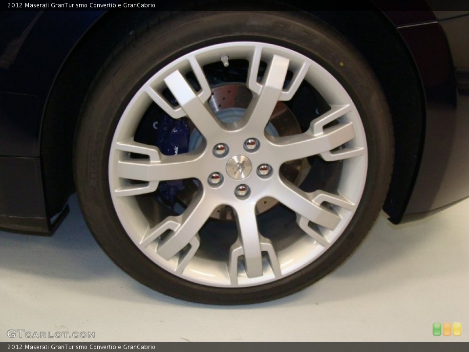 2012 Maserati GranTurismo Convertible GranCabrio Wheel and Tire Photo #57772866