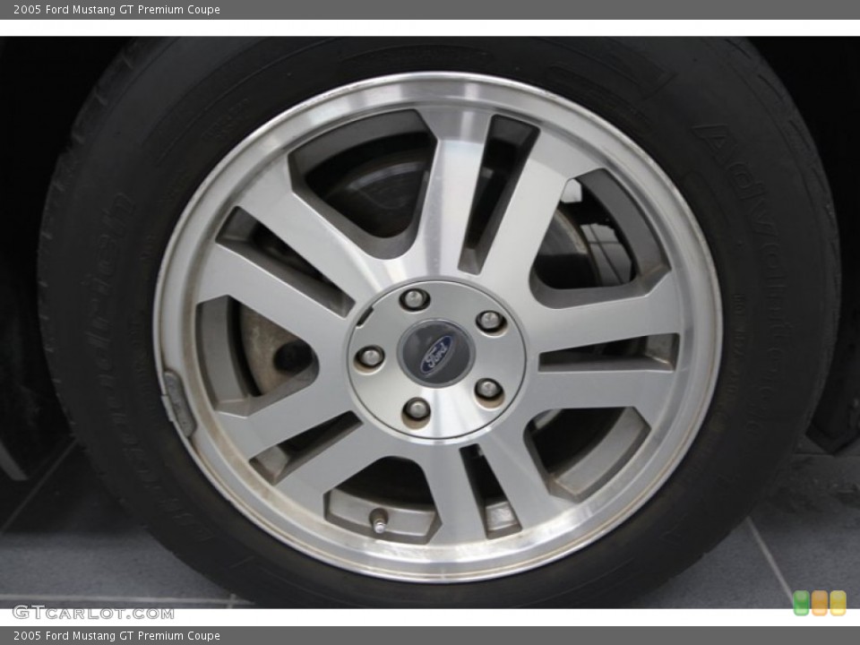 2005 Ford Mustang GT Premium Coupe Wheel and Tire Photo #57777687