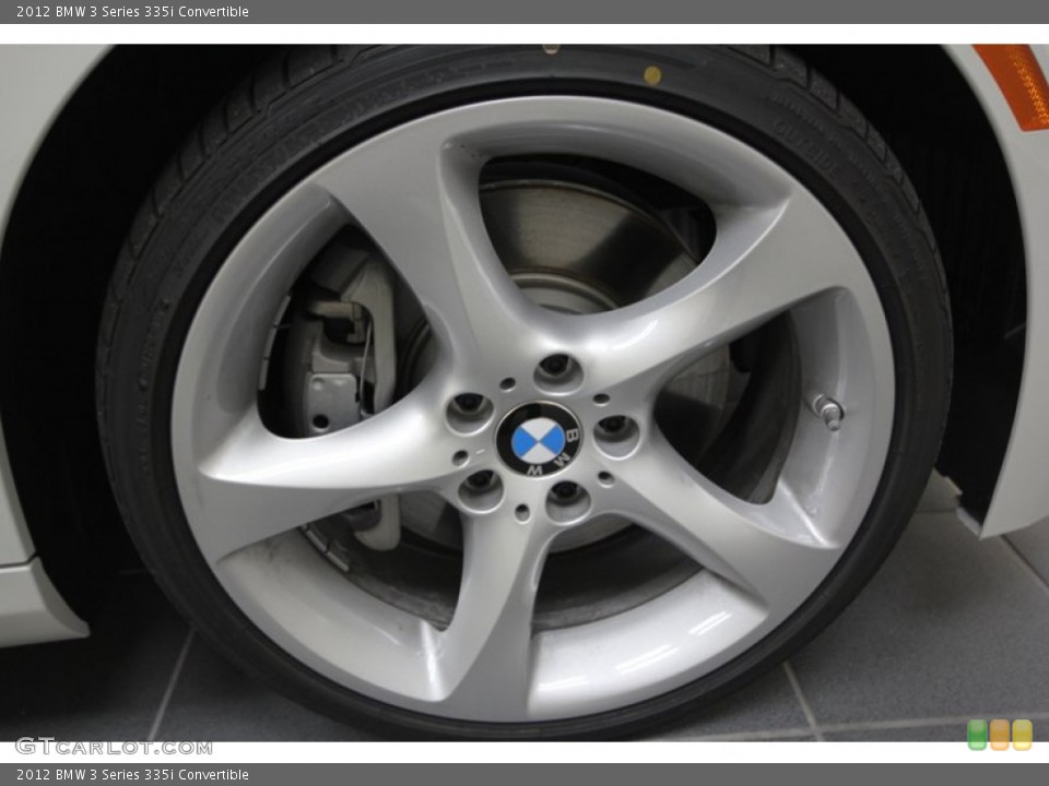 2012 BMW 3 Series 335i Convertible Wheel and Tire Photo #57778158