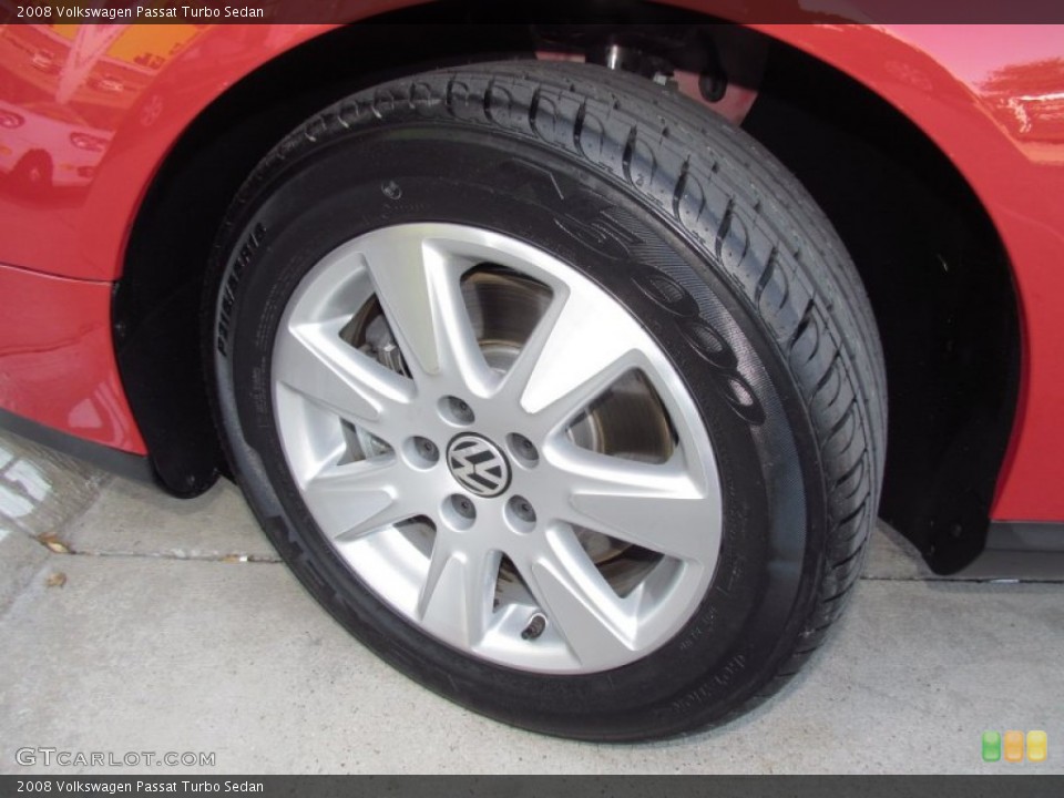 2008 Volkswagen Passat Turbo Sedan Wheel and Tire Photo #57782874