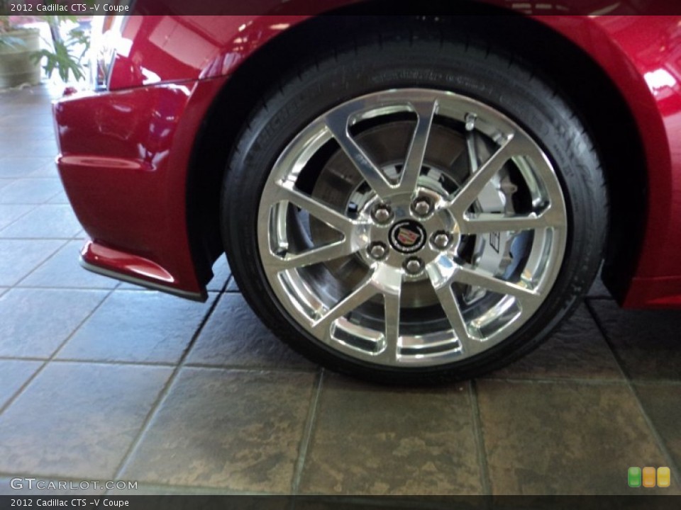 2012 Cadillac CTS -V Coupe Wheel and Tire Photo #57784358