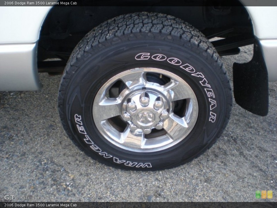 2006 Dodge Ram 3500 Laramie Mega Cab Wheel and Tire Photo #57784840