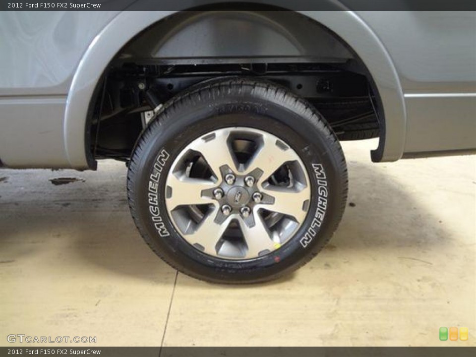 2012 Ford F150 FX2 SuperCrew Wheel and Tire Photo #57792037