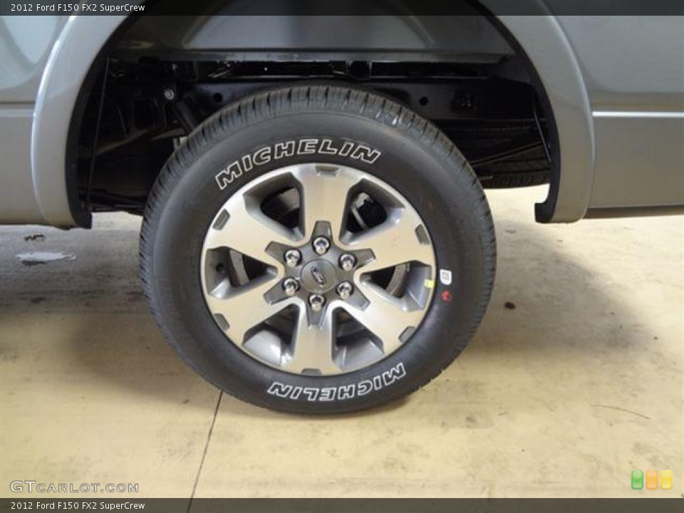 2012 Ford F150 FX2 SuperCrew Wheel and Tire Photo #57792311