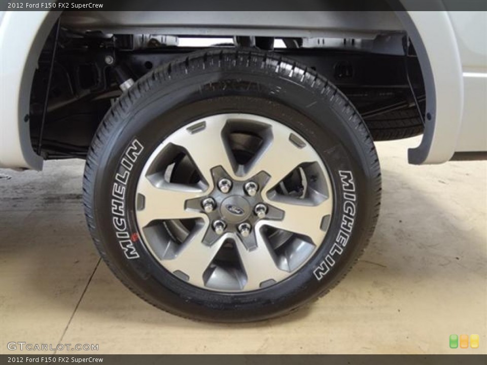 2012 Ford F150 FX2 SuperCrew Wheel and Tire Photo #57795604
