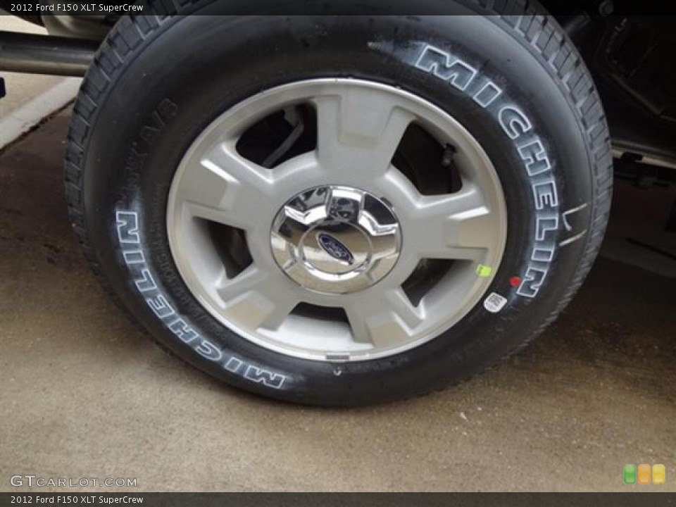 2012 Ford F150 XLT SuperCrew Wheel and Tire Photo #57796230