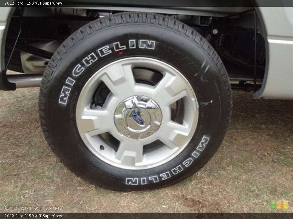 2012 Ford F150 XLT SuperCrew Wheel and Tire Photo #57796436