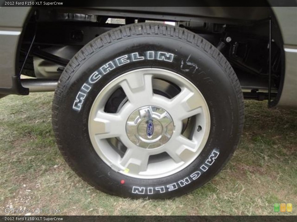 2012 Ford F150 XLT SuperCrew Wheel and Tire Photo #57796625