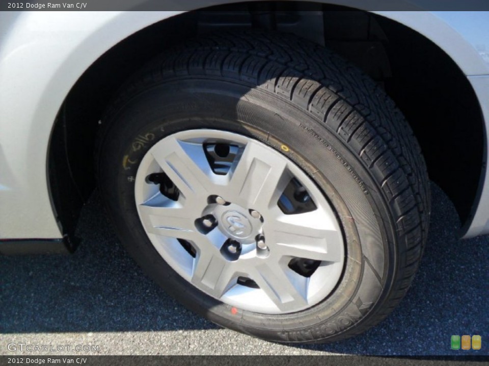2012 Dodge Ram Van C/V Wheel and Tire Photo #57804887