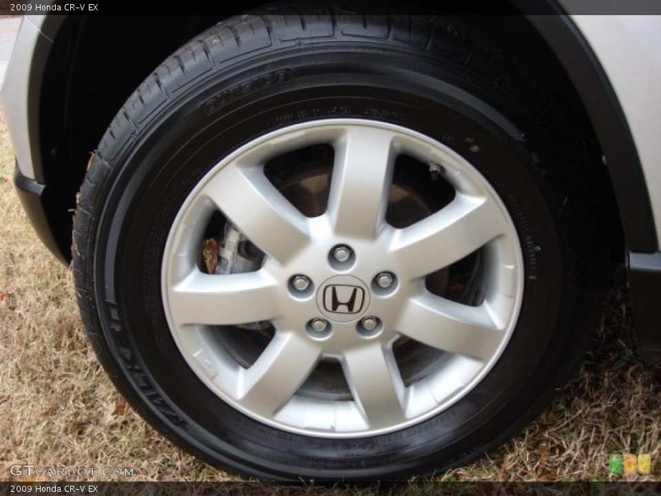 2009 Honda CR-V EX Wheel and Tire Photo #57805958