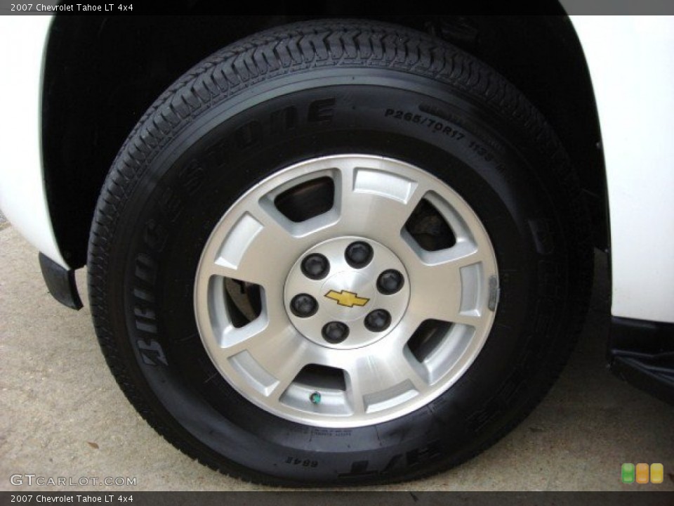 2007 Chevrolet Tahoe LT 4x4 Wheel and Tire Photo #57808374