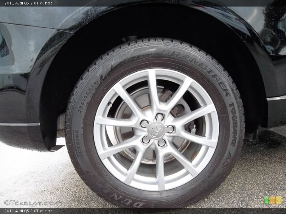 2011 Audi Q5 2.0T quattro Wheel and Tire Photo #57809888