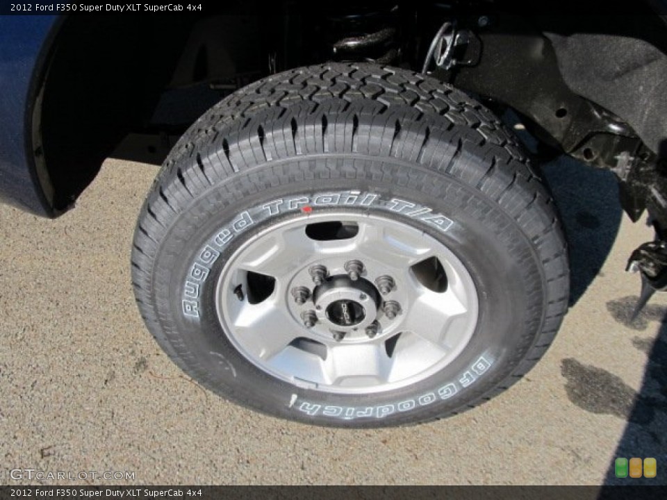 2012 Ford F350 Super Duty XLT SuperCab 4x4 Wheel and Tire Photo #57811538