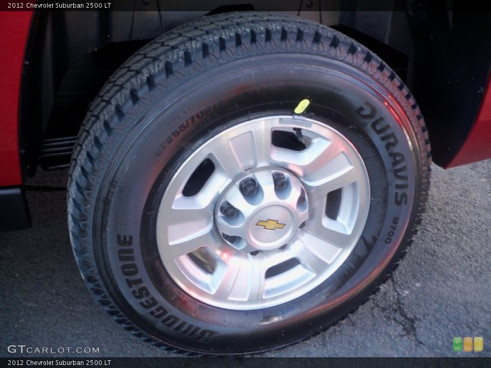 2012 Chevrolet Suburban 2500 LT Wheel and Tire Photo #57813032