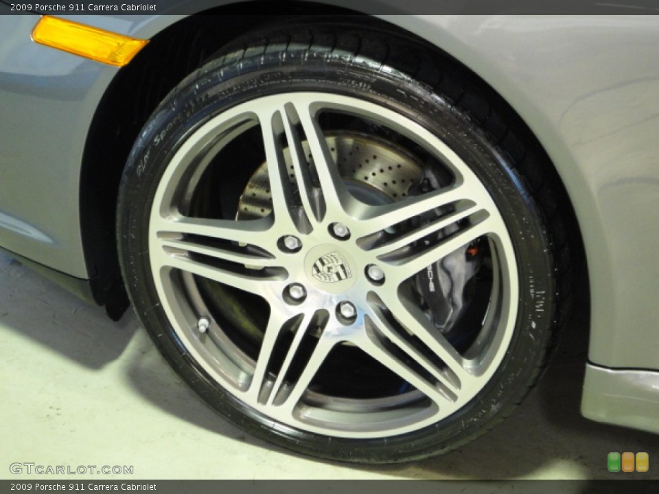 2009 Porsche 911 Carrera Cabriolet Wheel and Tire Photo #57821500
