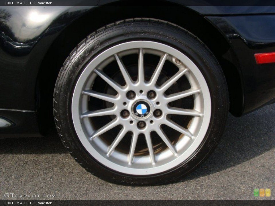 2001 BMW Z3 3.0i Roadster Wheel and Tire Photo #57831569