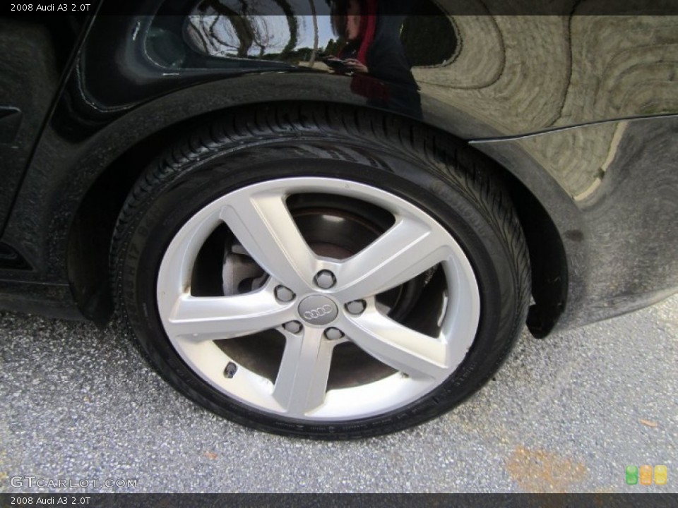 2008 Audi A3 2.0T Wheel and Tire Photo #57847184