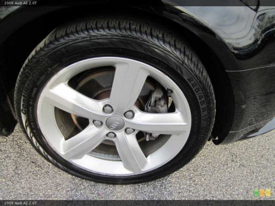 2008 Audi A3 2.0T Wheel and Tire Photo #57847259