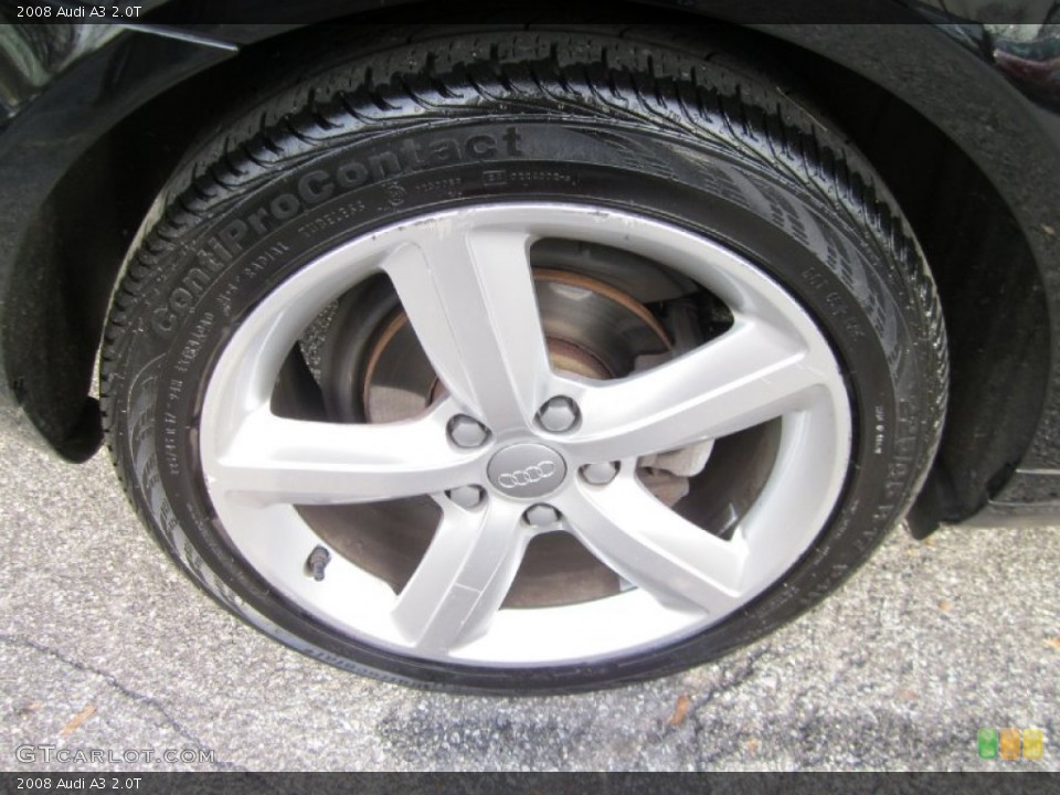 2008 Audi A3 2.0T Wheel and Tire Photo #57847268