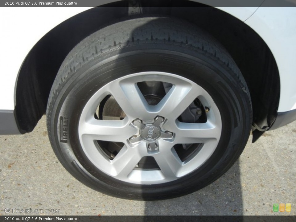 2010 Audi Q7 3.6 Premium Plus quattro Wheel and Tire Photo #57847310
