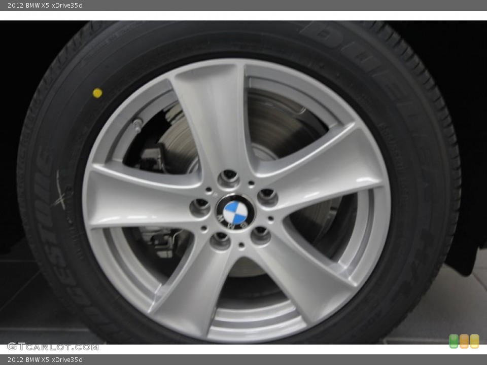 2012 BMW X5 xDrive35d Wheel and Tire Photo #57847334
