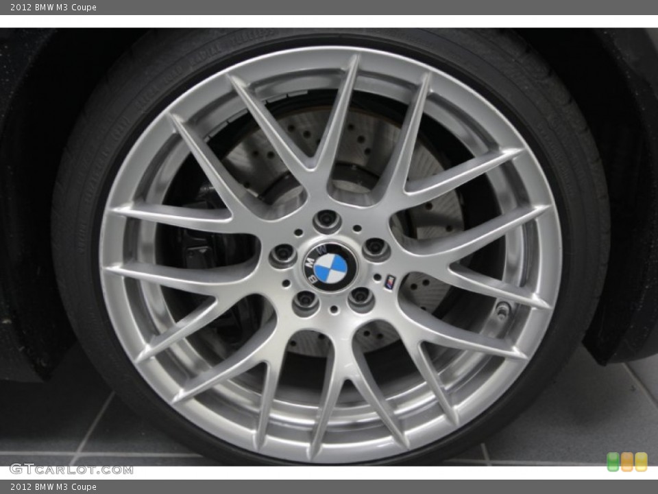 2012 BMW M3 Coupe Wheel and Tire Photo #57847958