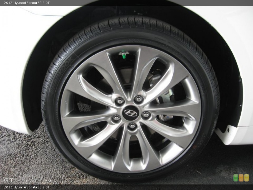 2012 Hyundai Sonata SE 2.0T Wheel and Tire Photo #57850643