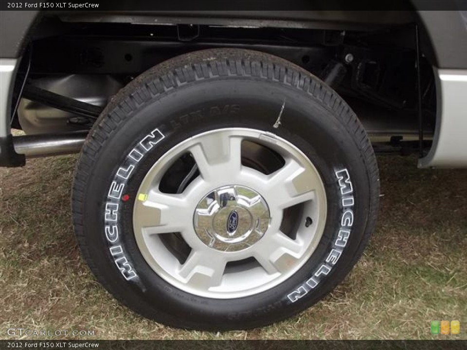 2012 Ford F150 XLT SuperCrew Wheel and Tire Photo #57854063
